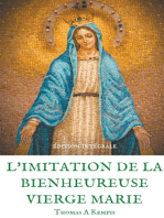 L'imitation de la bienheureuse Vierge Marie: Spiritualité et Guérison par la Prière en la mère de Dieu