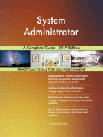 System Administrator A Complete Guide - 2019 Edition