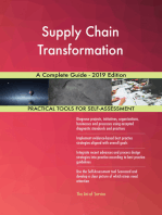 Supply Chain Transformation A Complete Guide - 2019 Edition