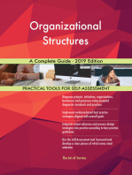 Organizational Structures A Complete Guide - 2019 Edition