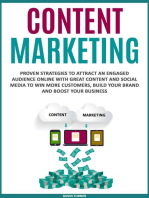 Content Marketing: Proven Strategies to Attract an Engaged Audience Online with Great Content and Social Media to Win More Customers, Build your Brand and Boost your Business: Marketing and Branding, #3