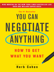 Read You Can Negotiate Anything Online by Herb Cohen | Books