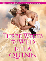 Three Weeks to Wed