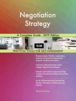 Negotiation Strategy A Complete Guide - 2019 Edition