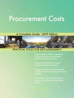 Procurement Costs A Complete Guide - 2019 Edition