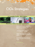 CIOs Strategies A Complete Guide - 2019 Edition