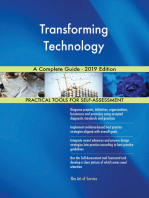 Transforming Technology A Complete Guide - 2019 Edition
