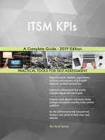 ITSM KPIs A Complete Guide - 2019 Edition