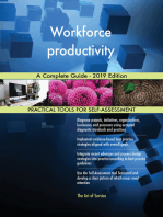 Workforce productivity A Complete Guide - 2019 Edition