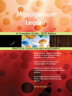 Management Leader A Complete Guide - 2019 Edition