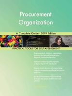 Procurement Organization A Complete Guide - 2019 Edition
