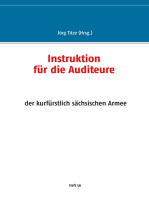 Instruktion für die Auditeure: der kurfürstlich sächsischen Armee