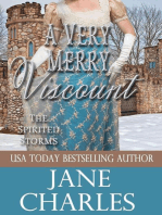A Very Merry Viscount: The Spirited Storms, #4