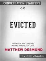 Evicted: Poverty and Profit in the American City by Matthew Desmond | Conversation Starters