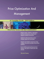 Price Optimization And Management A Complete Guide - 2019 Edition