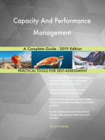 Capacity And Performance Management A Complete Guide - 2019 Edition