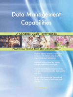 Data Management Capabilities A Complete Guide - 2019 Edition