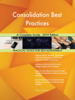 Consolidation Best Practices A Complete Guide - 2019 Edition