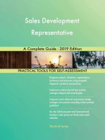 Sales Development Representative A Complete Guide - 2019 Edition