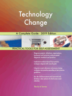 Technology Change A Complete Guide - 2019 Edition