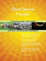 Cloud Service Provider A Complete Guide - 2019 Edition