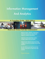 Information Management And Analytics A Complete Guide - 2019 Edition