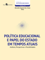 Política Educacional e Papel do Estado em Tempos Atuais: Análises, Perspectivas e Possibilidades