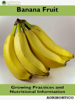 Banana Fruit: Growing Practices and Nutritional Information