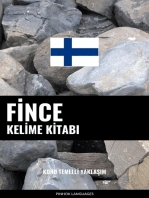 Fince Kelime Kitabı: Konu Temelli Yaklaşım