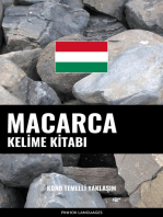 Macarca Kelime Kitabı: Konu Temelli Yaklaşım