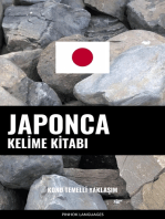 Japonca Kelime Kitabı: Konu Temelli Yaklaşım