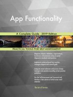 App Functionality A Complete Guide - 2019 Edition