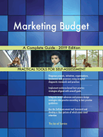 Marketing Budget A Complete Guide - 2019 Edition