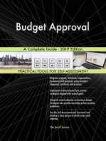 Budget Approval A Complete Guide - 2019 Edition