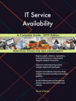 IT Service Availability A Complete Guide - 2019 Edition
