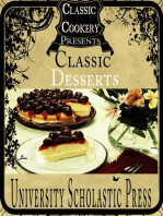 Classic Cookery Cookbooks: Classic Desserts: Classic Cookery Cookbooks, #4