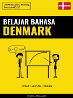 Belajar Bahasa Denmark - Cepat / Mudah / Efisien: 2000 Kosakata Penting