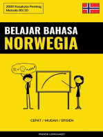 Belajar Bahasa Norwegia - Cepat / Mudah / Efisien: 2000 Kosakata Penting
