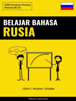 Belajar Bahasa Rusia - Cepat / Mudah / Efisien: 2000 Kosakata Penting