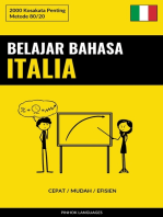 Belajar Bahasa Italia - Cepat / Mudah / Efisien: 2000 Kosakata Penting