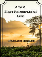 A to Z First Principles of Life