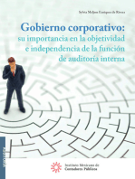 Gobierno corporativo: su importancia en la objetividad e independencia de la función de auditoría interna