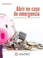 Abrir en caso de emergencia: Guía para el buen desempeño de una organización familiar 