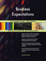 Business Expectations A Complete Guide - 2019 Edition