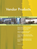 Vendor Products A Complete Guide - 2019 Edition