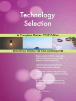 Technology Selection A Complete Guide - 2019 Edition