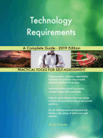 Technology Requirements A Complete Guide - 2019 Edition