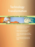 Technology Transformation A Complete Guide - 2019 Edition