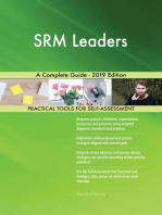 SRM Leaders A Complete Guide - 2019 Edition