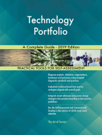 Technology Portfolio A Complete Guide - 2019 Edition